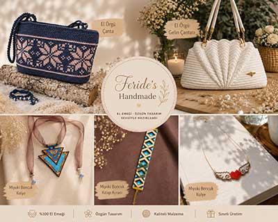 Handgefertigte Taschen &amp; Schmuck von Feride
