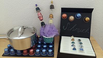 Kreativisache aus Kaffeekapseln